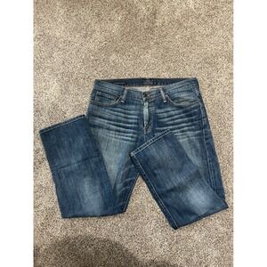 Lucky Brand 221 Original Straight Jeans Mens 36x30 Medium Wash Denim Blue